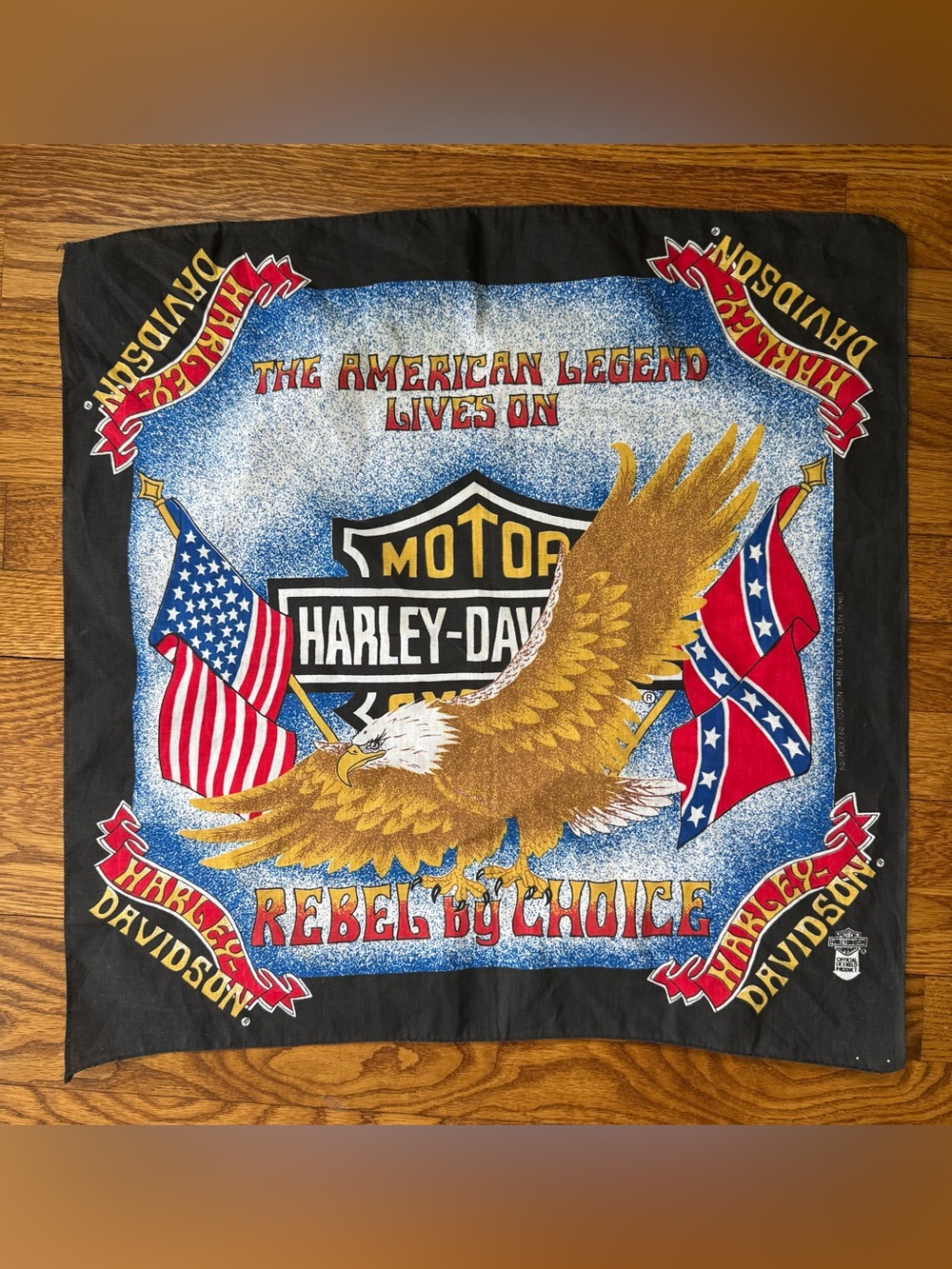 Vintage Harley Davidson Bandana